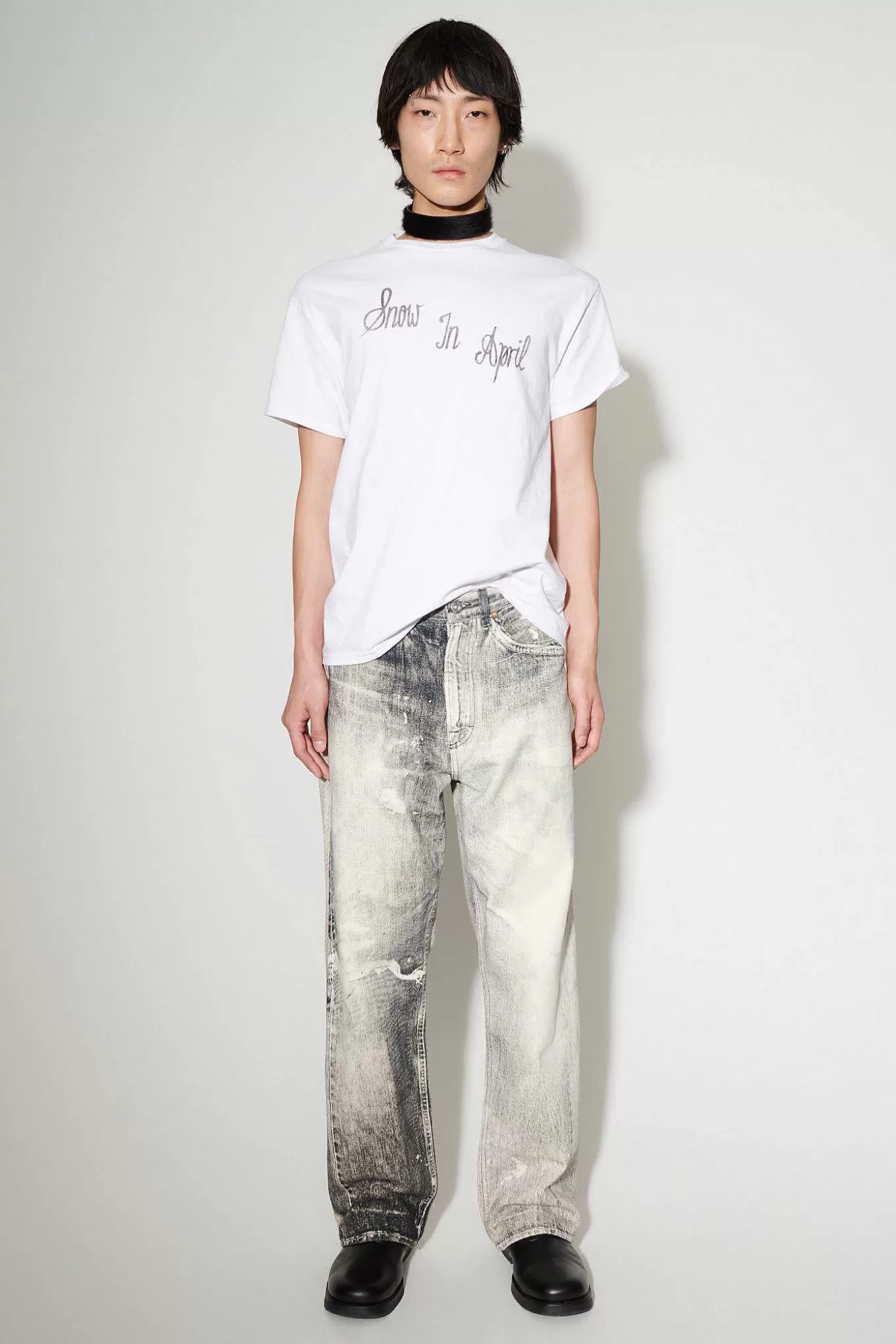 Our Legacy Jeans | Third Cut Jeans Digital Print Ink Black