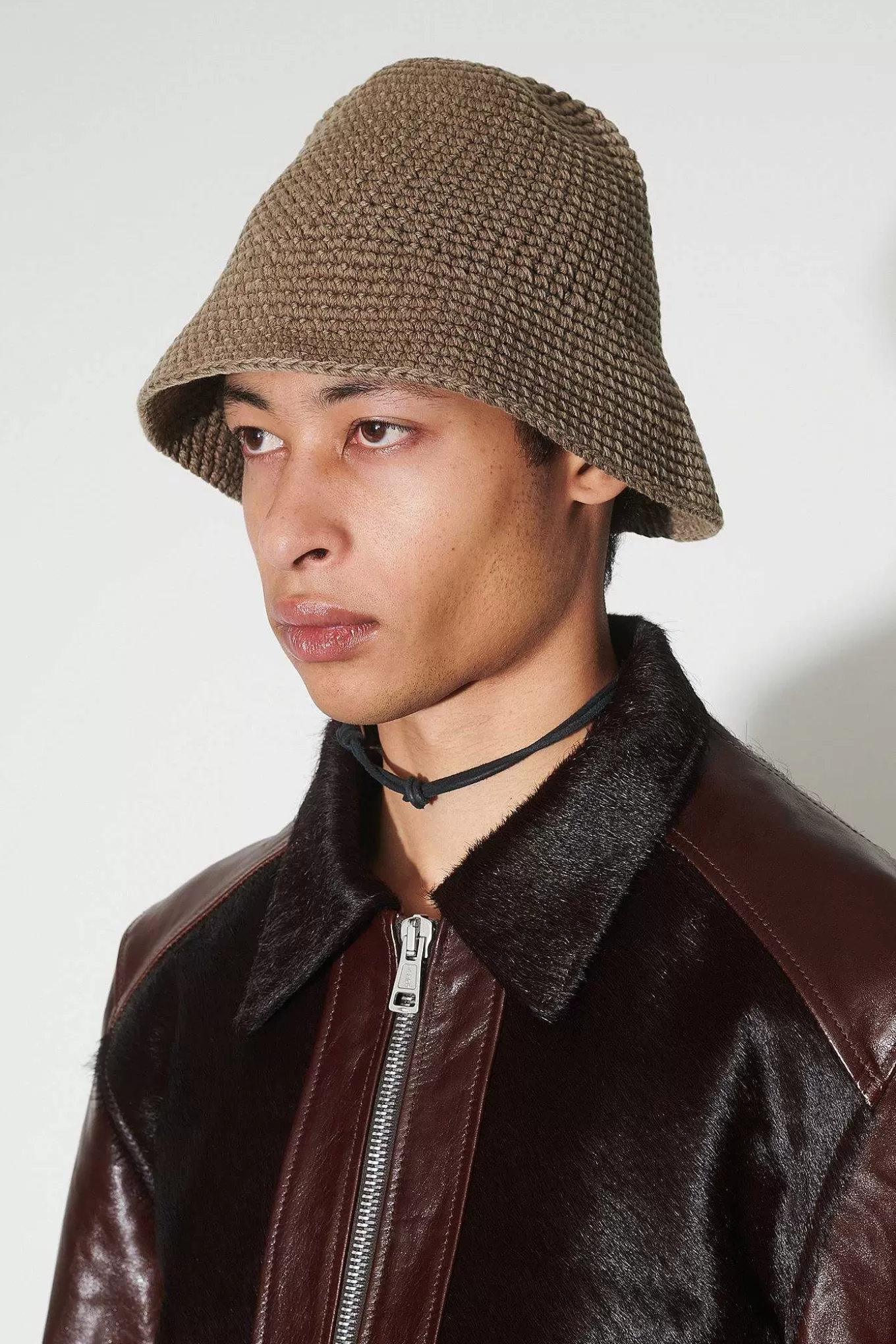 Our Legacy Hattar | Tom Tom Hat Uniform Olive Tousled Bomull