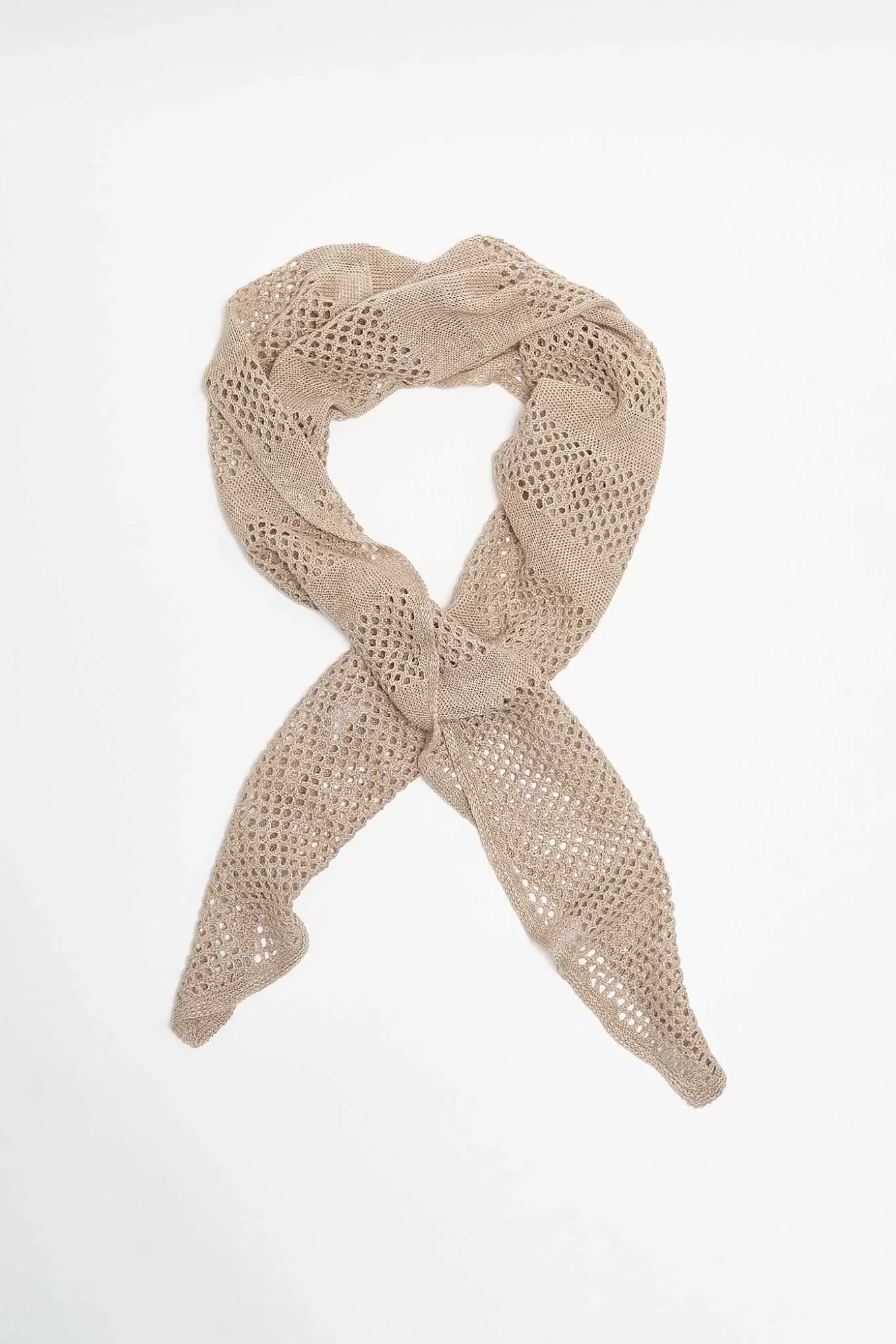 Our Legacy Halsdukar | Triangel Scarf Beige Melange Linne