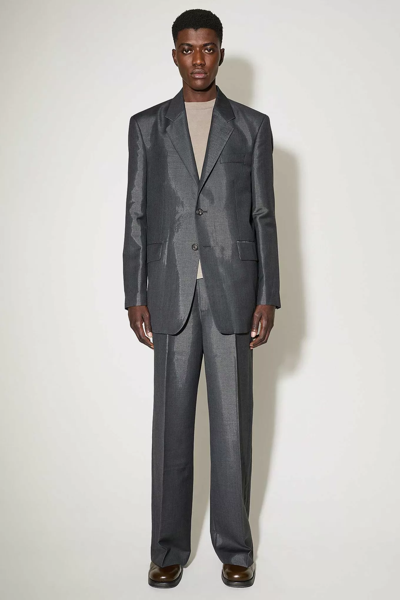 Our Legacy Passning | Vienna Blazer Gra Mnemonic Wool