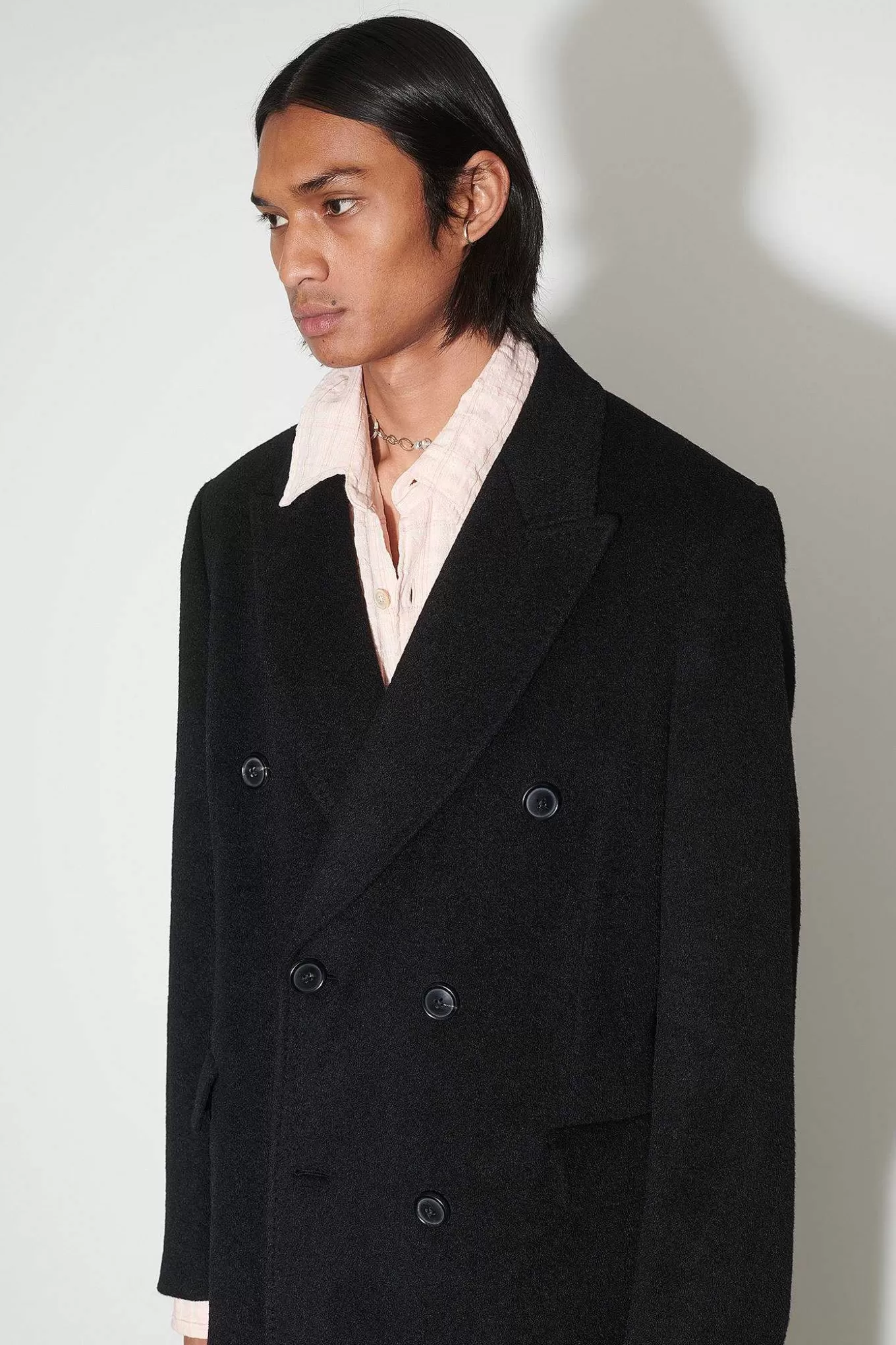 Our Legacy Ytterkläder | Whale Coat Svart Harig Ull