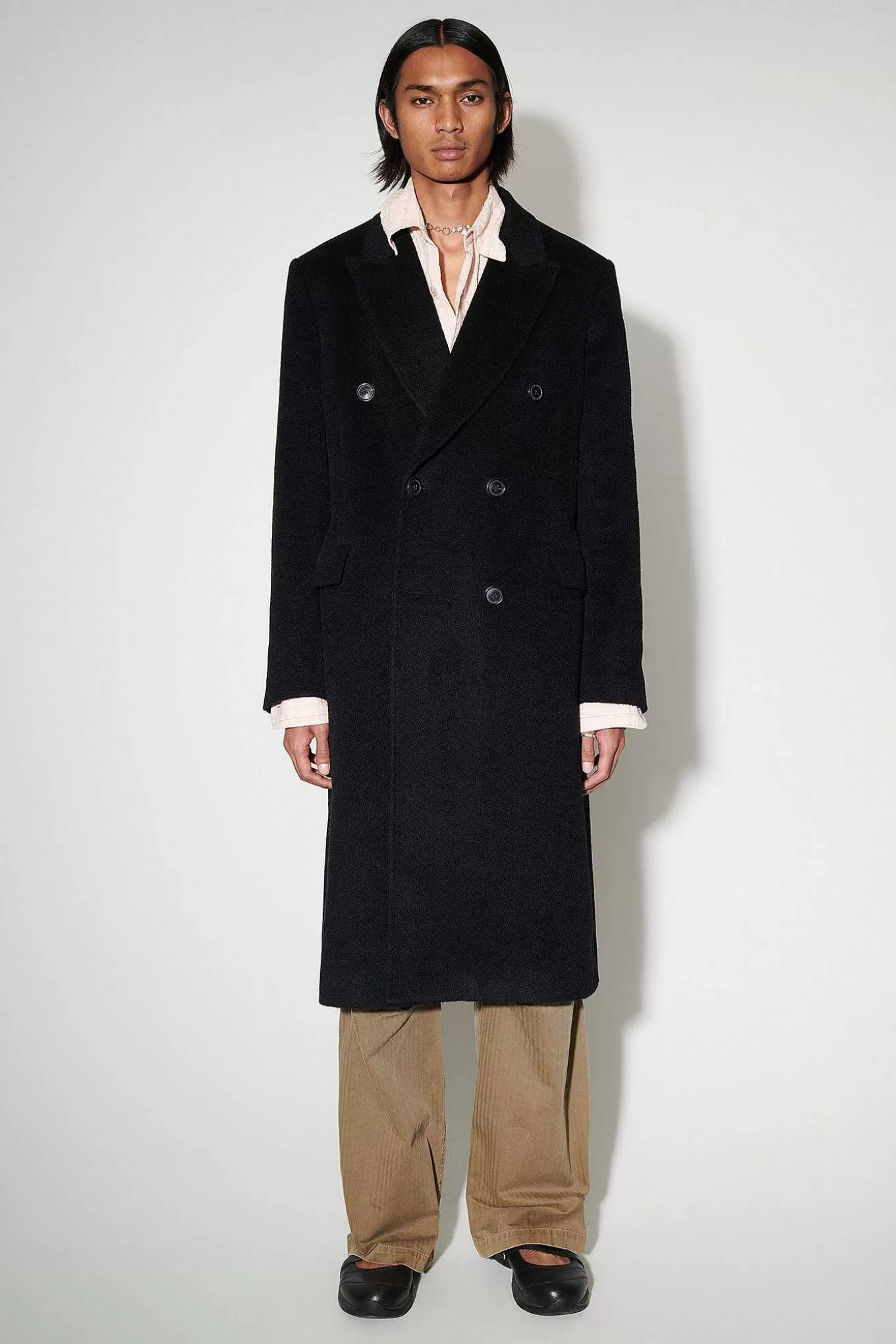 Our Legacy Ytterkläder | Whale Coat Svart Harig Ull